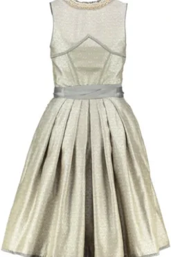 Krüger Collection Mini Dirndl grau Paisley Meyra