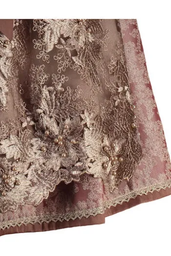 KRÜGER DIRNDL Dirndl rose Paisleymuster Irmi