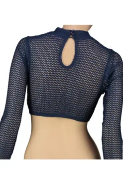 KRÜGER MADL Dirndlbluse marine Granita