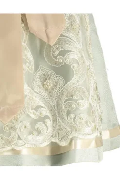 KRÜGER MADL Dirndl hellblau Paisleymuster Dalina