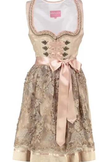 KRÜGER MADL Dirndl natur Paisleymuster Liela