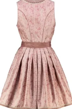 KRÜGER MADL Dirndl rosa Paisleymuster Irmi
