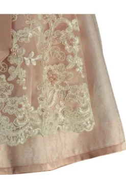KRÜGER MADL Dirndl rosa Paisleymuster Junia