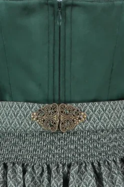 KRÜGER MADL Lang Dirndl dunkelgrün Alisha (80 cm)