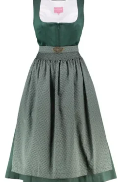 KRÜGER MADL Lang Dirndl dunkelgrün Alisha (80 cm)
