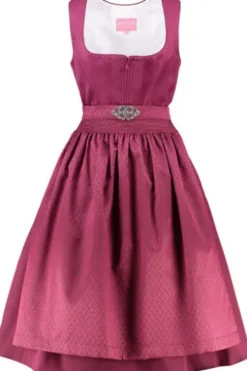 KRÜGER MADL Midi Dirndl beere Alisha (70cm)