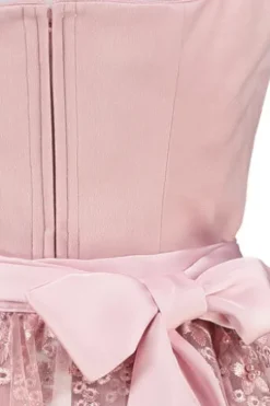 KRÜGER MADL Midi Dirndl rose Lovira (70 cm)