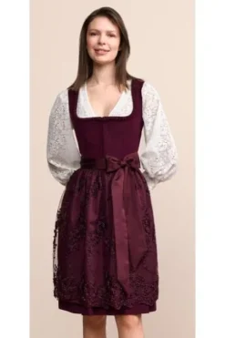 KRÜGER MADL Mini Dirndl beere Betty (60 cm)