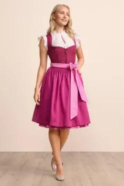 KRÜGER MADL Mini Dirndl beere Rianna (60 cm)