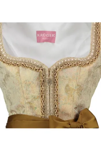 KRÜGER MADL Mini Dirndl beige Annabell