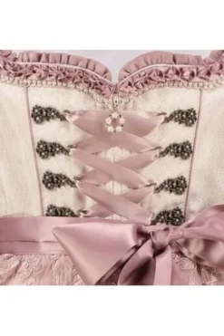 KRÜGER MADL Mini Dirndl beige geblümt Milano