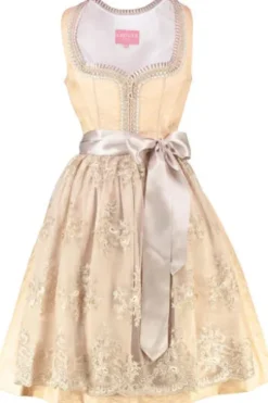 KRÜGER MADL Mini Dirndl beige Isra (60 cm)