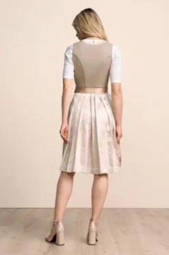 KRÜGER MADL MIni Dirndl beige Lumi 60er Rocklänge