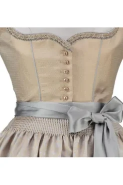 KRÜGER MADL Mini Dirndl beige Millefoglie (50cm)