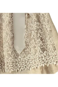KRÜGER MADL Mini Dirndl beige Paisleymuster Gerda