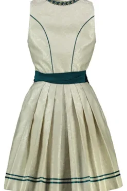KRÜGER MADL Mini Dirndl beige Pistacchio (50cm)