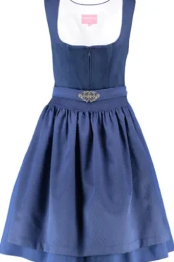 KRÜGER MADL MIni Dirndl blau Alisha (60cm)