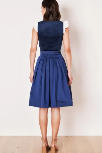 KRÜGER MADL MIni Dirndl blau Alisha (60cm)