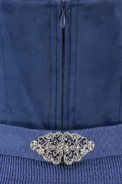 KRÜGER MADL MIni Dirndl blau Alisha (60cm)