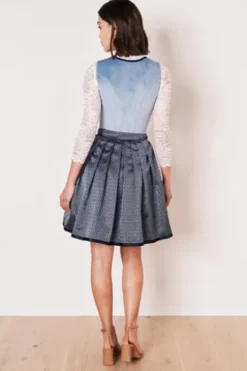 KRÜGER MADL Mini Dirndl blau Dena (50cm)