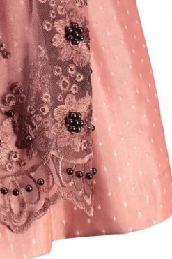KRÜGER MADL Mini Dirndl bordeaux Kaelyn (60 cm)