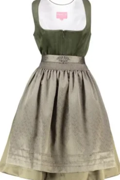 KRÜGER MADL Mini Dirndl dunkelgrün Aurela (60 cm)