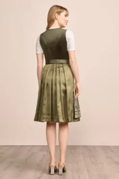 KRÜGER MADL Mini Dirndl dunkelgrün Aurela (60 cm)