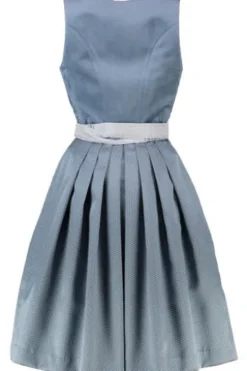 KRÜGER MADL Mini Dirndl hellblau Aurela (60 cm)