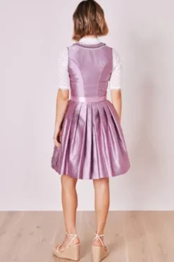 KRÜGER MADL Mini Dirndl lila Paisleymuster Kalia