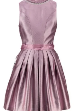 KRÜGER MADL Mini Dirndl lila Paisleymuster Kalia