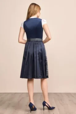 KRÜGER MADL Mini Dirndl marine Aurela (60 cm)