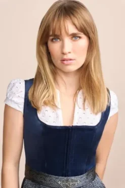 KRÜGER MADL Mini Dirndl marine Aurela (60 cm)
