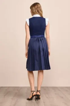 KRÜGER MADL MIni Dirndl marine Evi 60er Rocklänge