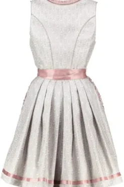 KRÜGER MADL Mini Dirndl natur Paisleymuster