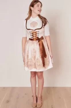 KRÜGER MADL Mini Dirndl nude Kamilia