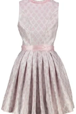 KRÜGER MADL Mini Dirndl rosa geblümt Lia