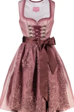 KRÜGER MADL MIni Dirndl rose Serenai 60er Rocklänge