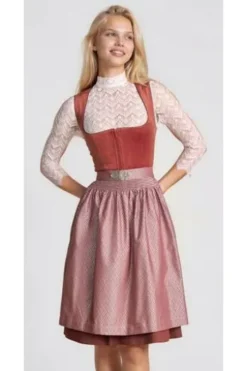 KRÜGER MADL MIni Dirndl rost Alisha 60er Rocklänge