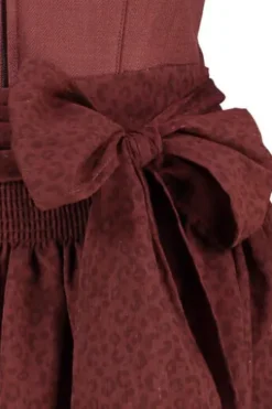 KRÜGER MADL Mini Dirndl rost Lenvia ( 60 cm)