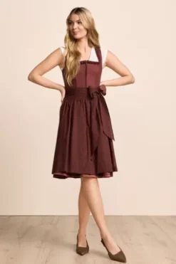 KRÜGER MADL Mini Dirndl rost Lenvia ( 60 cm)