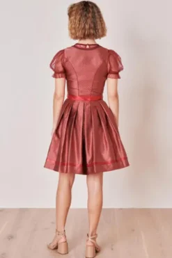 KRÜGER MADL Mini Dirndl rot Armannda
