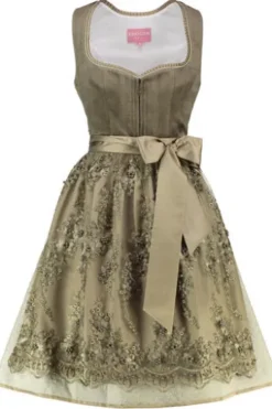 KRÜGER MADL Mini Dirndl schilf Virelina (60 cm)