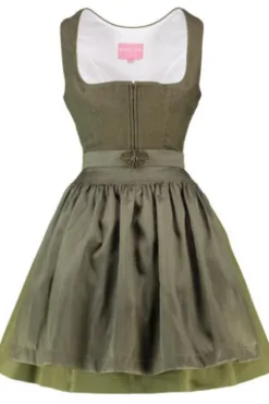 KRÜGER MADL MIni Dirndl schilf Evi 50er Rocklänge