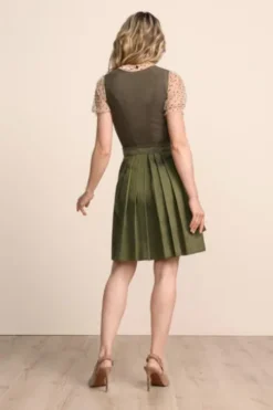 KRÜGER MADL MIni Dirndl schilf Evi 50er Rocklänge