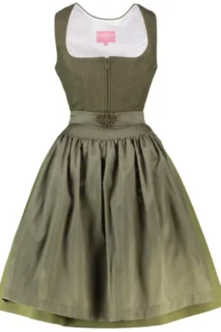 KRÜGER MADL MIni Dirndl schilf Evi 60er Rocklänge