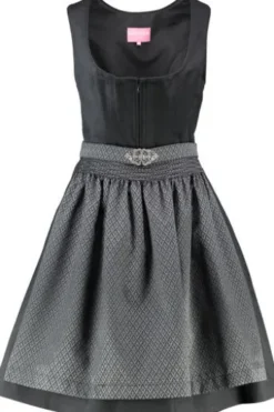 KRÜGER MADL Mini Dirndl schwarz Alisha (60cm)