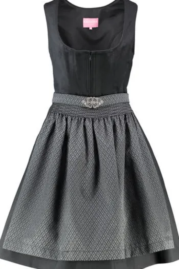 KRÜGER MADL Mini Dirndl schwarz Alisha (60cm)