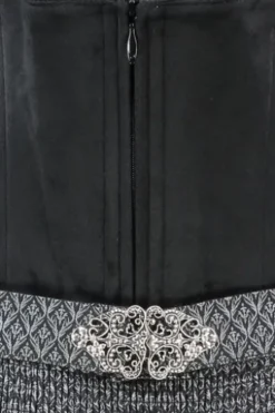 KRÜGER MADL Mini Dirndl schwarz Alisha (60cm)