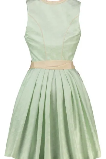 KRÜGER MADL Mini Dirndl türkis geblümt Lujana