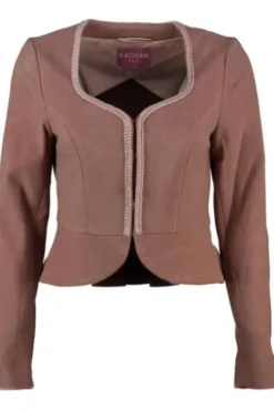 KRÜGER MADL Strickjacke rosa Rosina